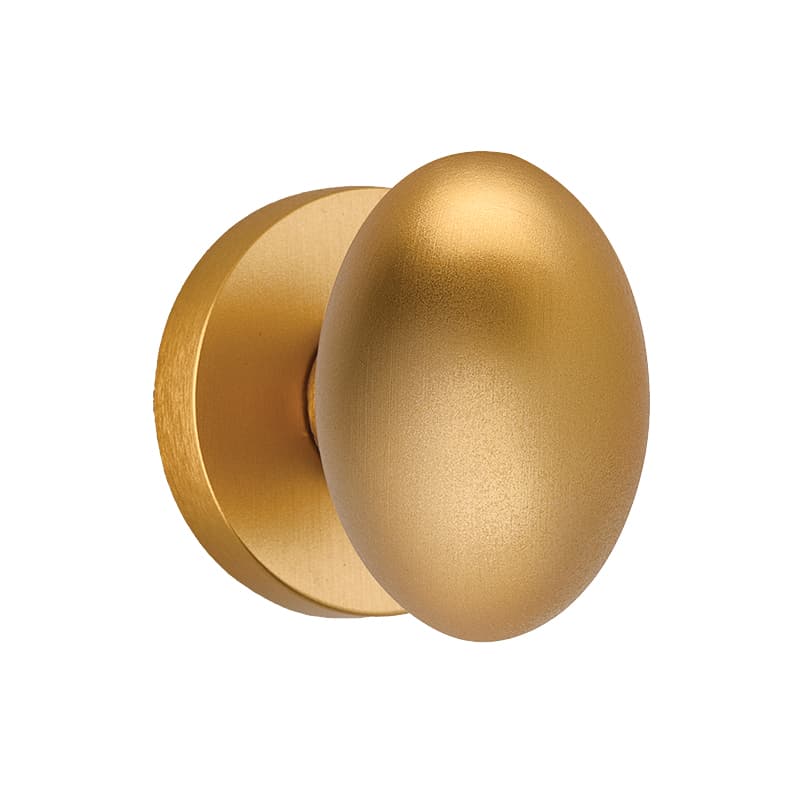 Πόμολα Πόρτας με Ροζέτα Zogometal 184 Vintage Gold