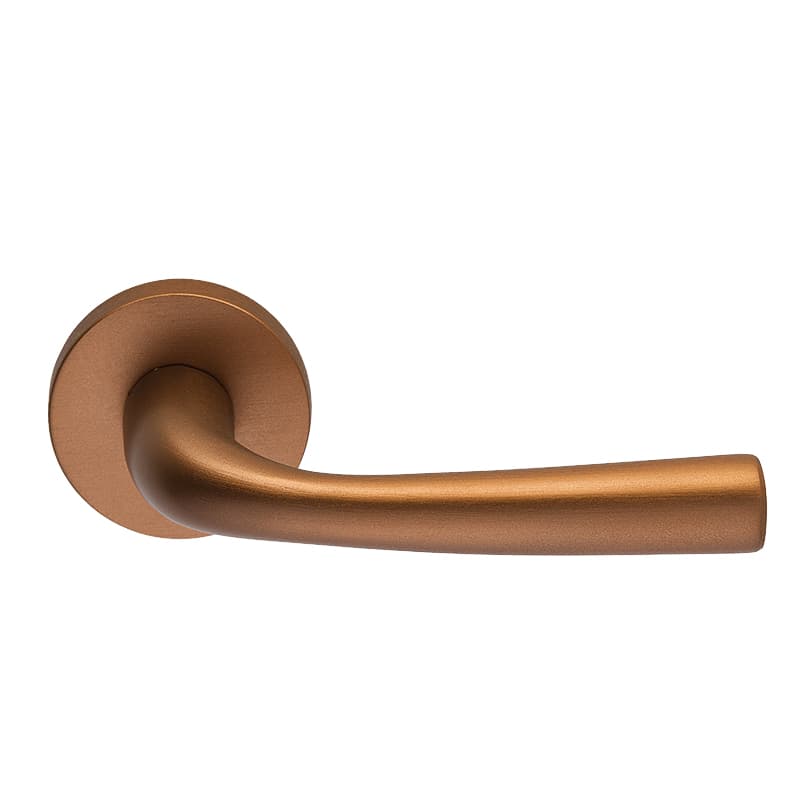 Πόμολα Πόρτας με Ροζέτα Zogometal 201 Copper Aged