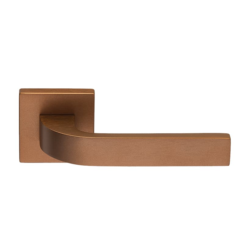 Πόμολα Πόρτας με Ροζέτα Zogometal 376 Copper Aged