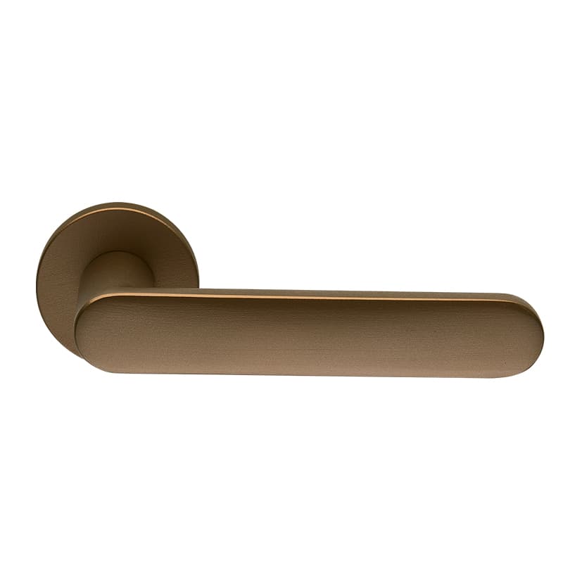 Πόμολα Πόρτας με Ροζέτα Zogometal 2261 Copper Aged