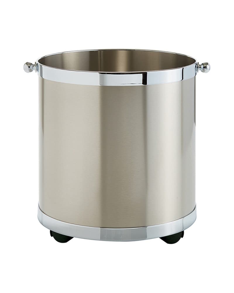Καλάθι Ξύλων Τζακιού με Ρόδες Zogometal K11/P Φ34x40cm