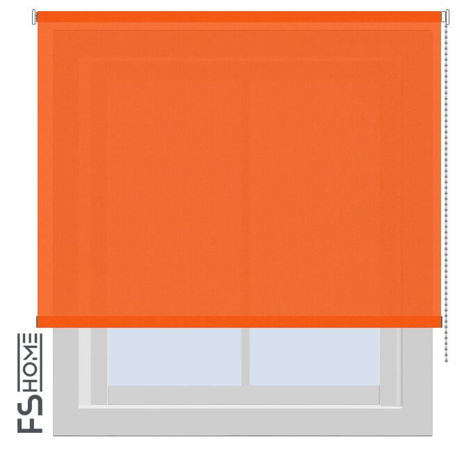 Ρολοκουρτίνα Domus Orange 6420